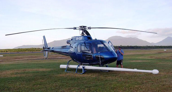 Cairns Helicopter Set up VH-OUF