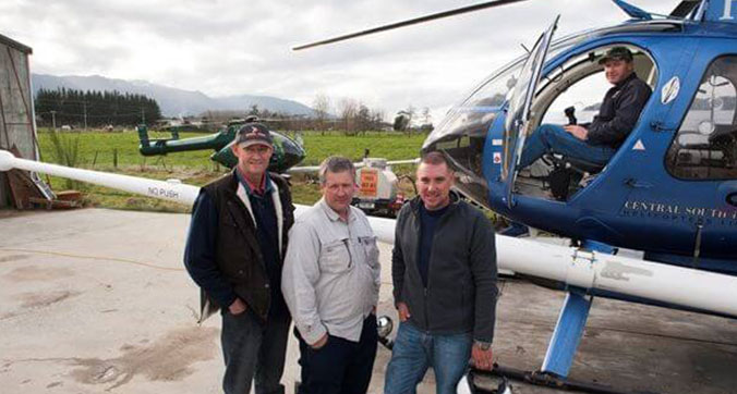 Directors: Shane McNaul (Thomson Airborne Director), Garry Oakes (CSI Director) and Paul Rogerson (Thomson Airborne Director).